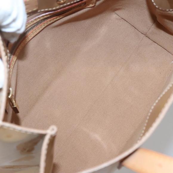 LOUIS VUITTON Monogram Vernis Reade PM Hand Bag Noisette M91334 LV Auth ep10399 - Picture 11 of 16